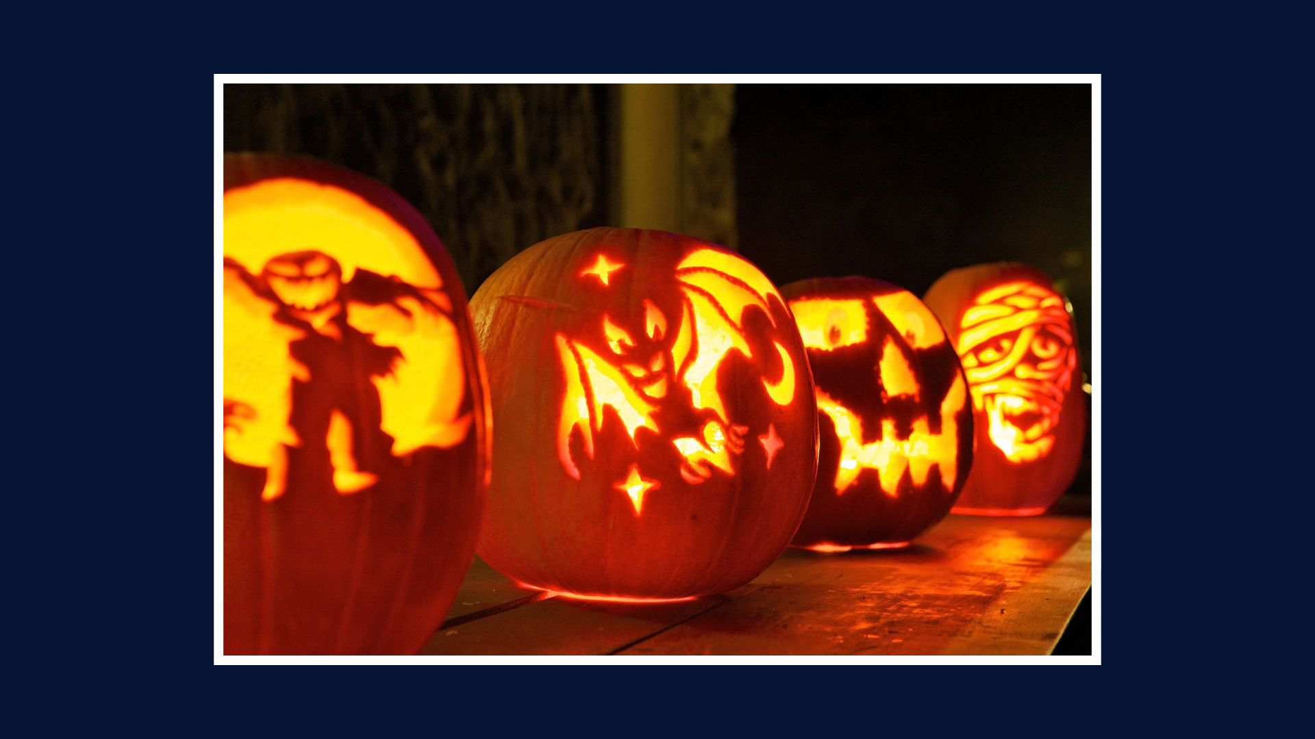 Carved Halloween Pumpkins