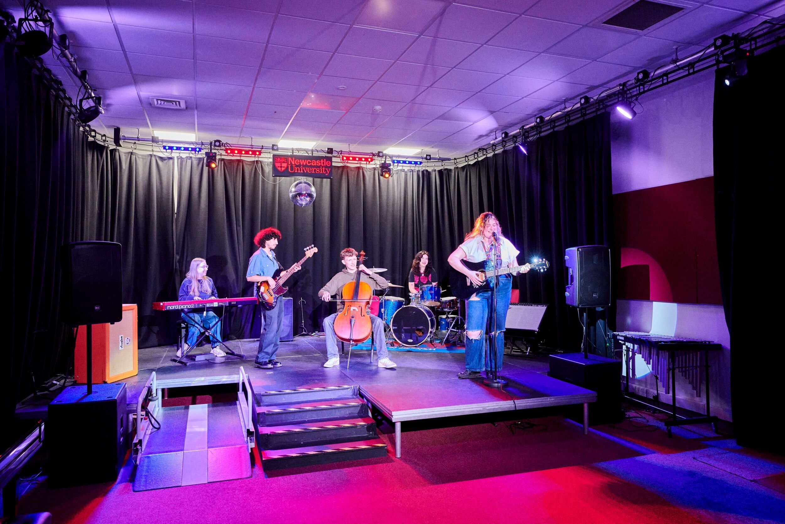 Music group at Newcastle University