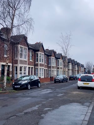 Residential street in Heaton (1)