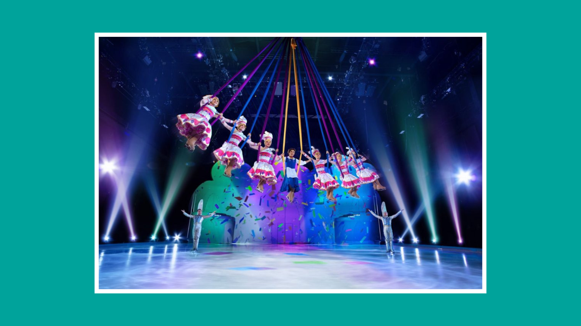 Disney on Ice acrobatics