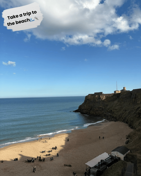 Take a trip to the beach