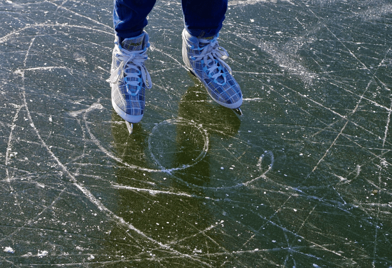 ice skating